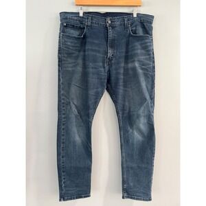 Levi's 512 Slim Taper Fit Denim Jeans Mens W38 L30 Blue‎ Waterless Stretch